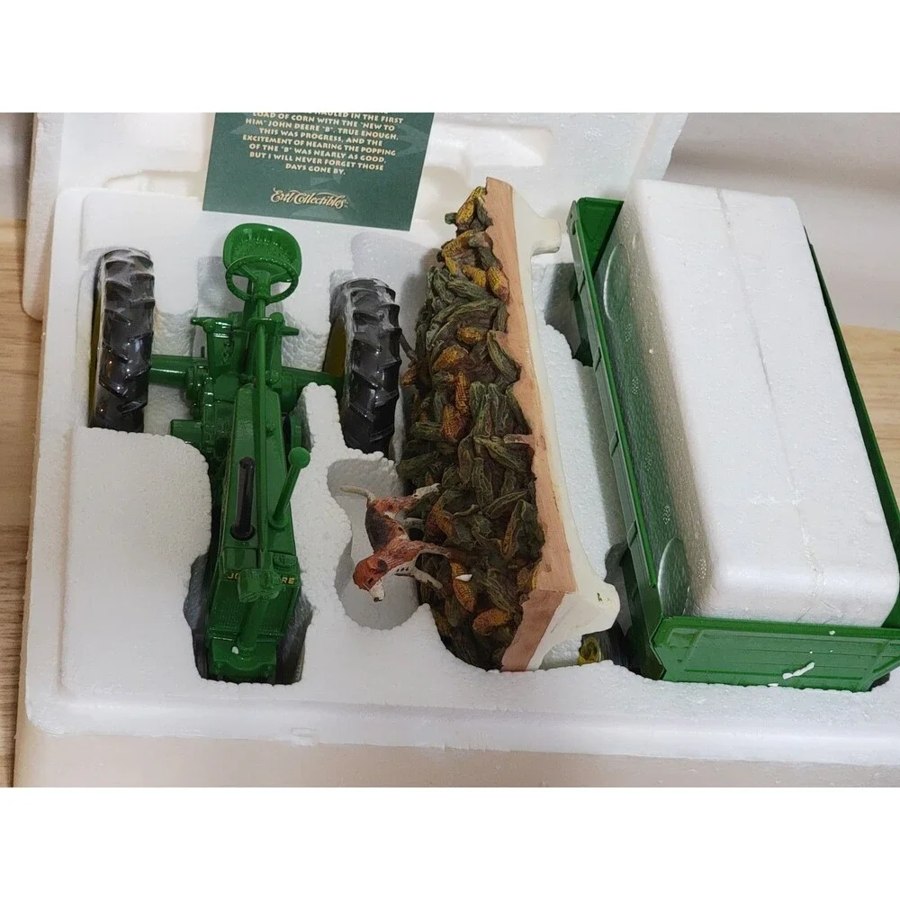 John Deere Model B Tractor And Wagon Lowell Davis FOXFIRE FARM New Open Box